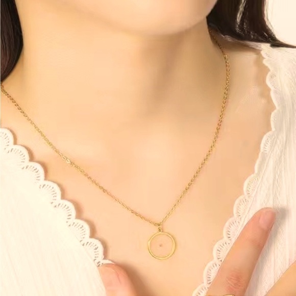 MUSTARD SEED OF FAITH GOLD NECKLACE - Picture 1 of 4